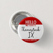 Schaltfläche Themestock IX Button (Vorne & Hinten)