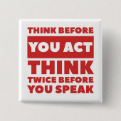 Schaltfläche "Think Square" Button (Vorderseite)