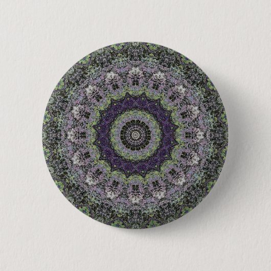 Schaltfläche "Third Eye Green Abstrakt" Button (Vorderseite)