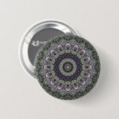 Schaltfläche "Third Eye Green Abstrakt" Button (Vorne & Hinten)