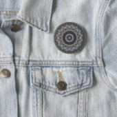 Schaltfläche "Third Eye Green Abstrakt" Button (Beispiel)