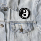 Schaltfläche "Tierrechte unterstützen" Button (Beispiel)