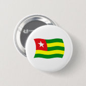 Schaltfläche "Togo Flag" Button (Vorne & Hinten)
