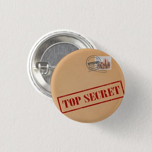 Schaltfläche "Top Secret Envelope" Button (Vorne & Hinten)