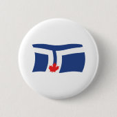 Schaltfläche "Toronto Flag" Button (Vorderseite)
