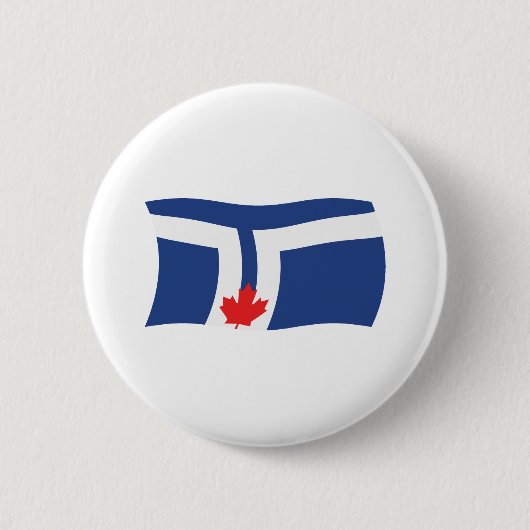 Schaltfläche "Toronto Flag" Button (Vorderseite)