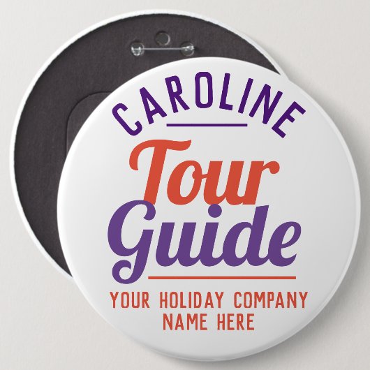 Schaltfläche "Tour Guide" Button (Vorne & Hinten)