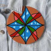 Schaltfläche "Toy Windmill" Abstrakte Kunst Button (Beispiel)