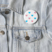 Schaltfläche "Trans Pride Hearts" Button (Beispiel)