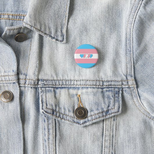 Schaltfläche "Transgender-Flag" Button (Beispiel)