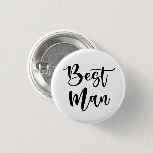 Schaltfläche Trauzeuge Button (Vorne & Hinten)