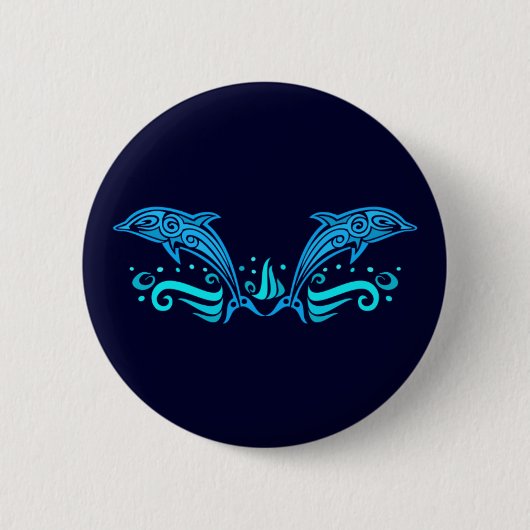 Schaltfläche "Tribal Delphins" Button (Vorderseite)