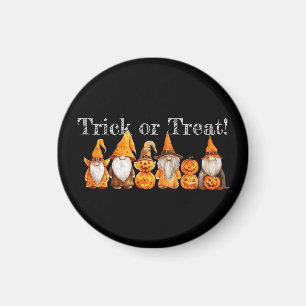 Schaltfläche "Trick oder Treat Gnomes" Magnet