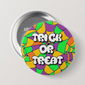 Schaltfläche Trick oder Treat Halloween Button (Vorne & Hinten)