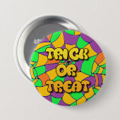 Schaltfläche Trick oder Treat Halloween Button (Vorne & Hinten)