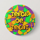 Schaltfläche Trick oder Treat Halloween Button (Vorderseite)