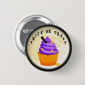 Schaltfläche "Trick or Treat Halloween" Button (Vorne & Hinten)