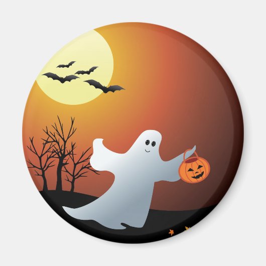 Schaltfläche TrickOrTreat Magnet (Vorne)