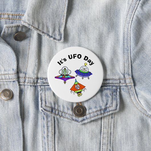 Schaltfläche "UFO Day" Button (Beispiel)