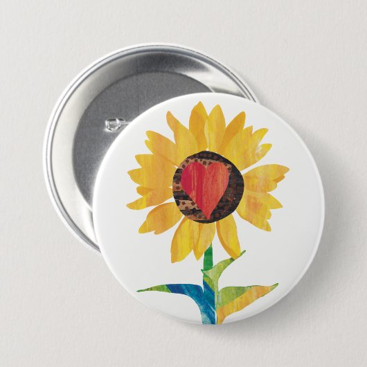 Schaltfläche "Ukraine unterstützen" Button (Vorne & Hinten)