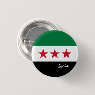 Schaltfläche "Unabhängigkeit Syriens", patriotisch Button
