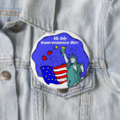 Schaltfläche "Unabhängigkeitstag" Button (Beispiel)