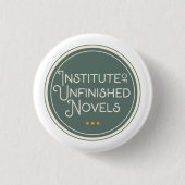 Schaltfläche "Unfertige Novel" | Buchlover-Geschen Button (Vorderseite)