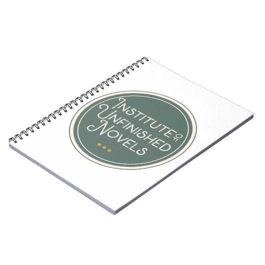 Schaltfläche "Unfertige Novel" | Buchlover-Geschen Notizblock (Linke Seite)