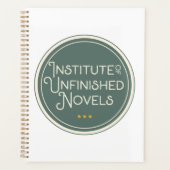 Schaltfläche "Unfertige Novel" | Buchlover-Geschen Planer (Vorderseite)