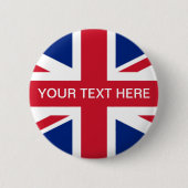Schaltfläche "Union Jack UK" Button (Vorderseite)