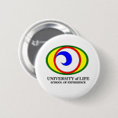 Schaltfläche "Universität des Lebens" Button (Vorne & Hinten)