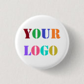 Schaltfläche "Unternehmen für die Werbung mit benu Button (Vorderseite)