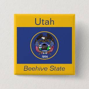 Schaltfläche "Utah Flag" Button