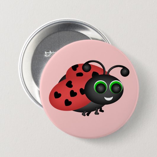 Schaltfläche Valentine Bug Button (Vorne & Hinten)