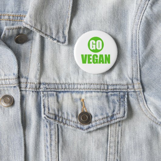 Schaltfläche "Veganes Abzeichen-Button" Button (Beispiel)
