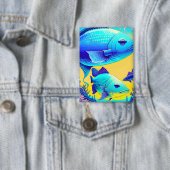 Schaltfläche "Vibranding Deep Blue Fields" Button (Insitu)