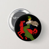 Schaltfläche: Vintage Ad by Cappiello - Chocolat K Button (Vorne & Hinten)