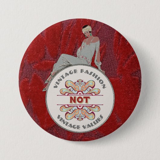 Schaltfläche "Vintage Mode nicht Vintage Werte" Button (Vorderseite)