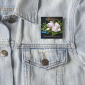 Schaltfläche "Vintager Magnolia-Wedding Keepake" Button (Beispiel)