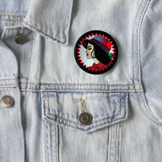 Schaltfläche "Vintager Stil" Button (Beispiel)