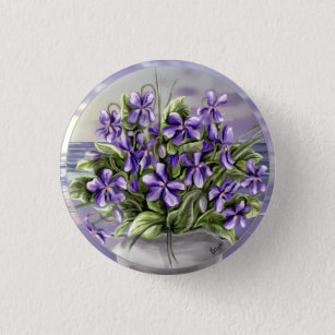 Schaltfläche Violettes (in einem Mondgefäß) Button