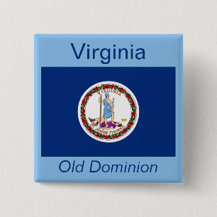 Schaltfläche "Virginia Flag" Button