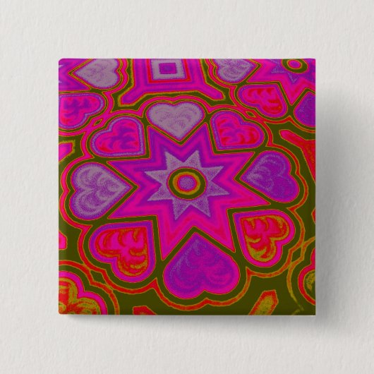 Schaltfläche "Vollständig für die Liebe" Button (Vorderseite)