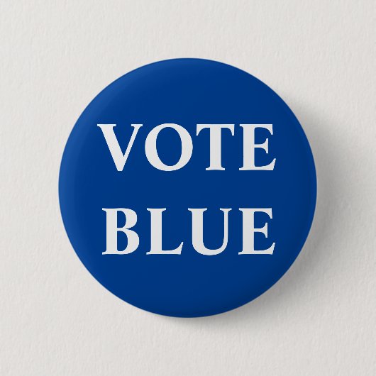 Schaltfläche "Votum Blau" Button (Vorderseite)
