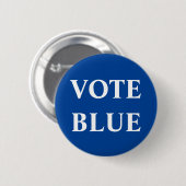 Schaltfläche "Votum Blau" Button (Vorne & Hinten)