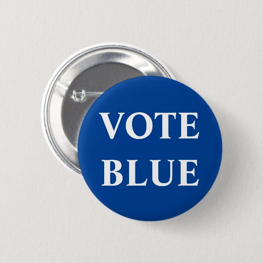 Schaltfläche "Votum Blau" Button (Vorne & Hinten)