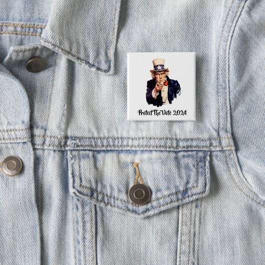 Schaltfläche "Wählen 2024 schützen" Button (Beispiel)