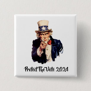Schaltfläche "Wählen 2024 schützen" Button