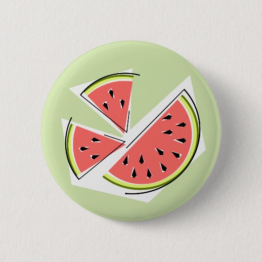 Schaltfläche Wassermelone Farbe Grün Button (Vorderseite)