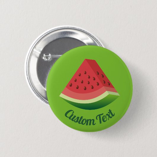 Schaltfläche Wassermelone Slice Button (Vorne & Hinten)